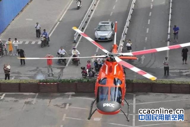南昌"救人"用上金汇通航直升机，白金十分钟成救援关键