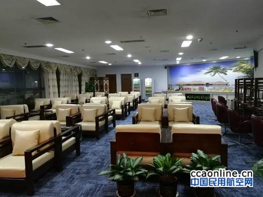 三亚机场T1航站楼头等舱休息室改造项目竣工