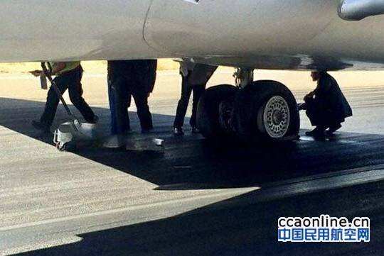 伊朗客機爆胎，大不里士機場關閉3小時