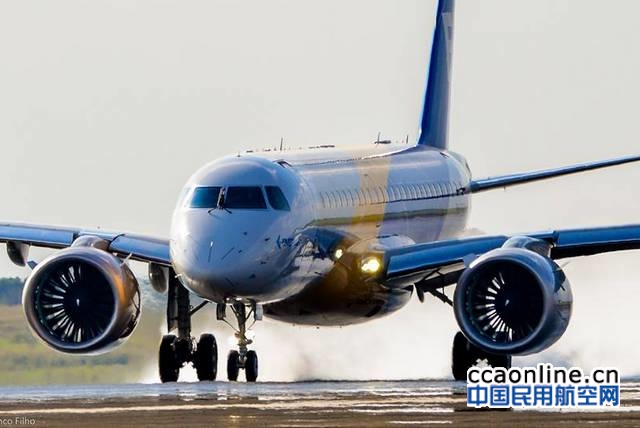 巴航工业与蔚蓝航空签署E195- E2购买意向书