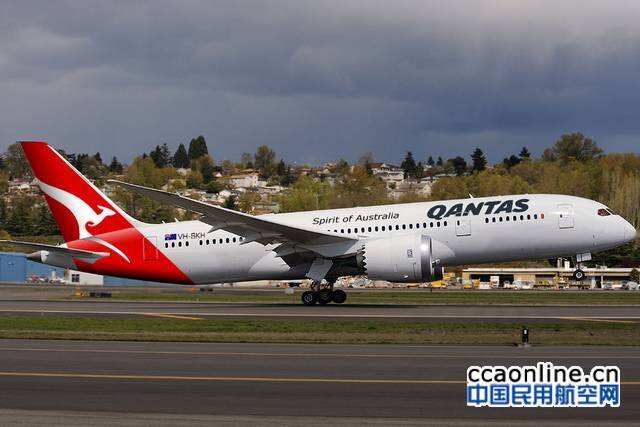 澳洲航空波音787-9夢想飛機將首次實現直航歐洲