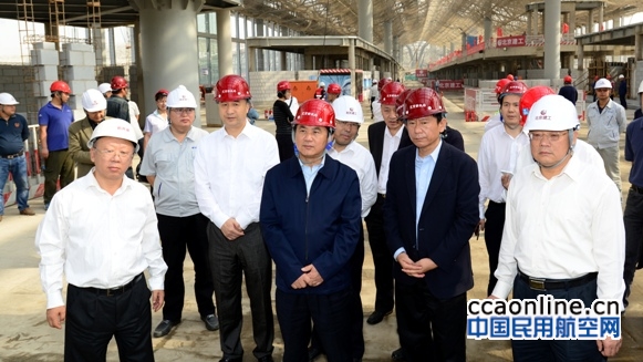 民航局局长冯正霖视察北京新机场建设