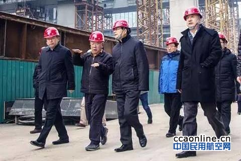 国家发展改革委副主任胡祖才赴北京新机场考察调研