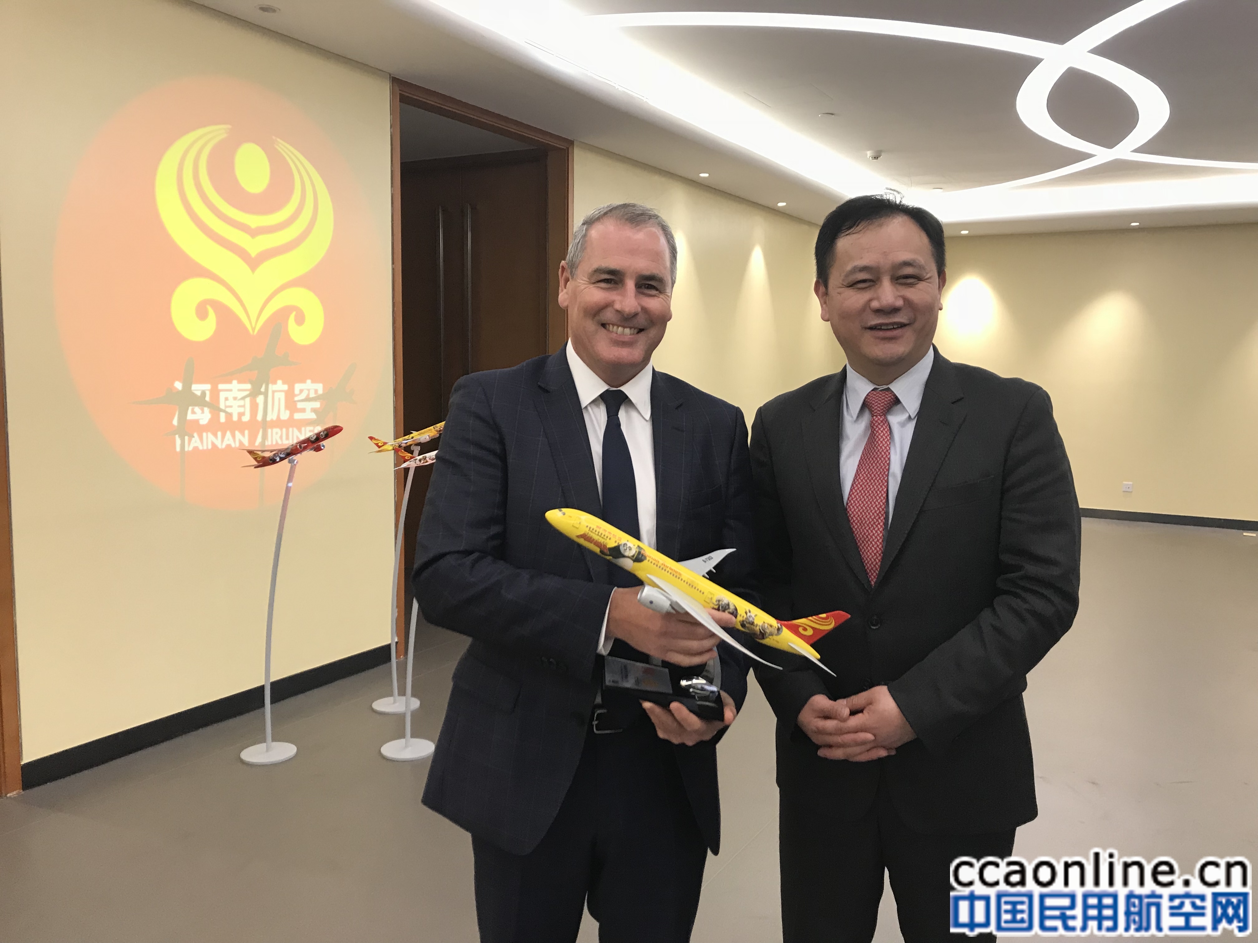 BBCW亚太区商务副总裁：海南航空提供的是世界一流的航空体验