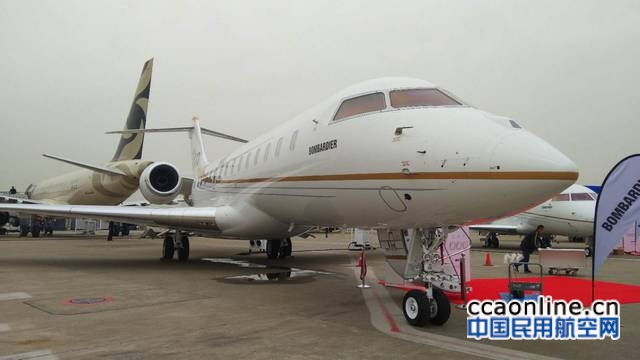 新年初始，华龙航空迎来首架庞巴迪环球6500公务机