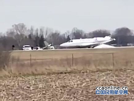 印第安纳州一机场内两架飞机相撞，至少两人遇难