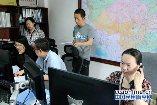 新疆空管局空管中心飞服中心开展三方备份应急演练