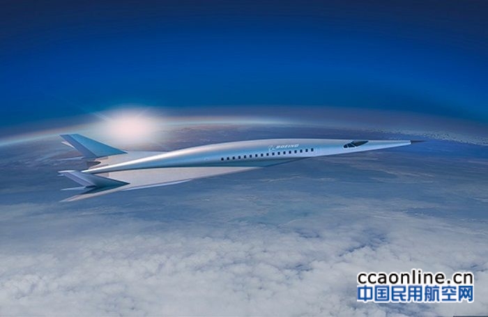 波音首次公布其超音速客机的概念图