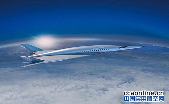 波音首次公布其超音速客机的概念图