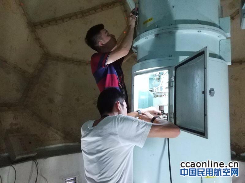 民航重庆空管分局气象台顺利完成天气雷达第二季度预防性维护