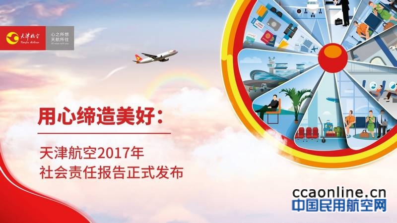 天津航空发布2017年度社会责任报告