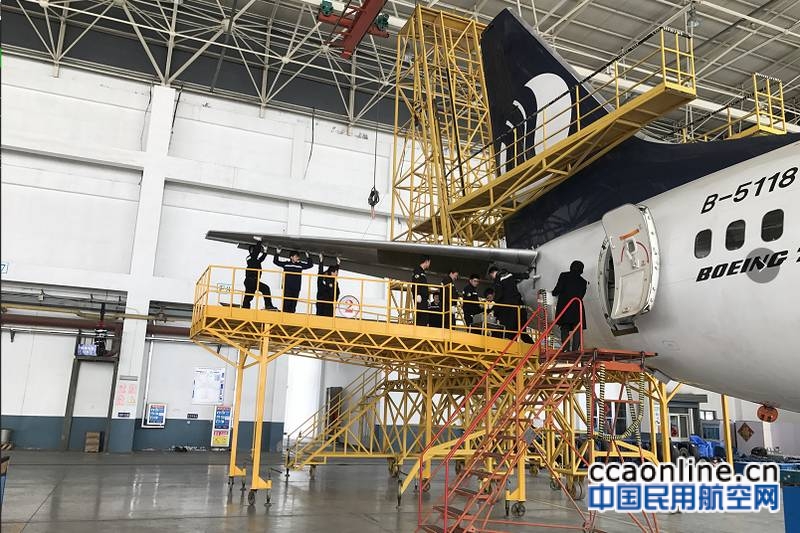 山航完成首架波音737NG飞机8C检，历时25天,为最高级别定检