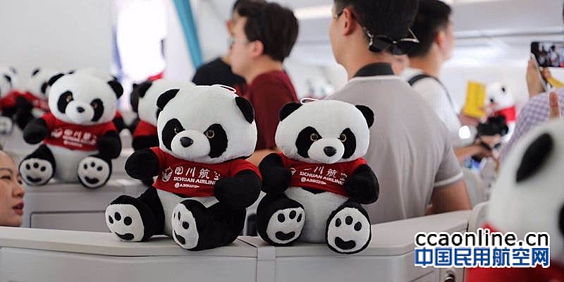 “熊猫客机”升空，川航首架A350首航成都=北京