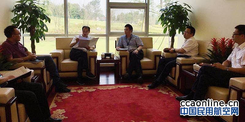 东航四川分公司领导拜访四川省机场集团领导