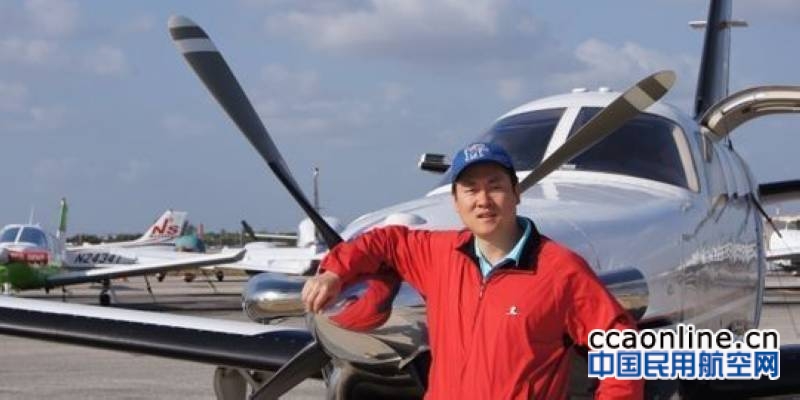 中国环球飞行第一人陈玮在美国坠机遇难