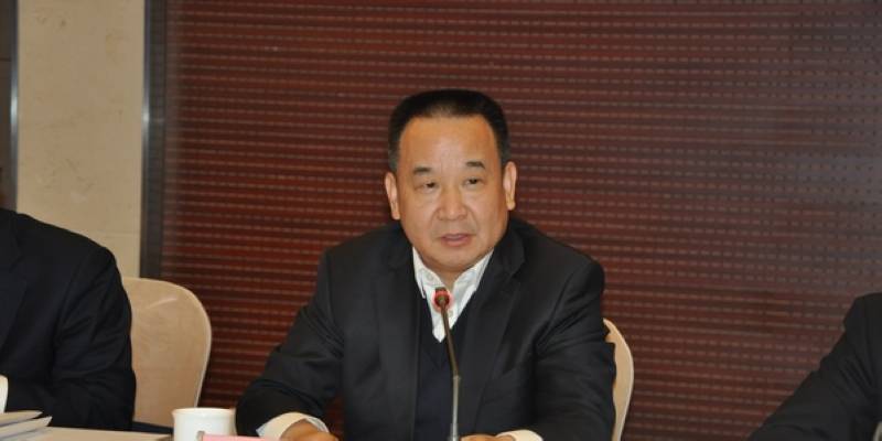 吕尔学与河南省副省长舒庆举行会谈