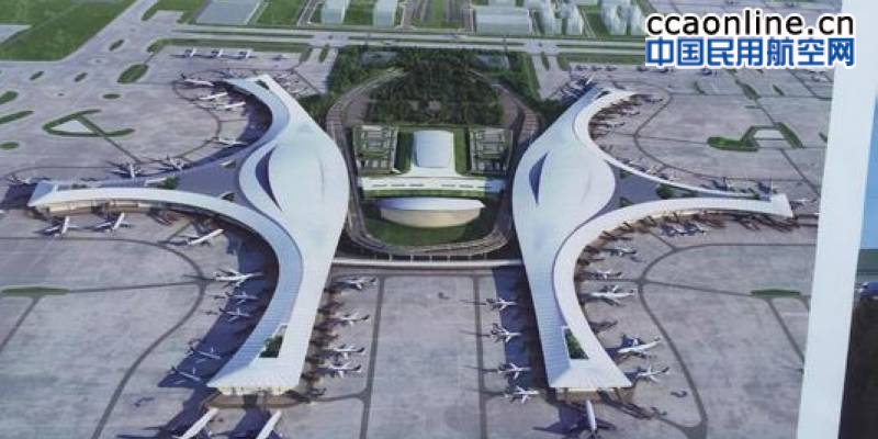中国五冶成都天府国际机场航站区建设项目开工