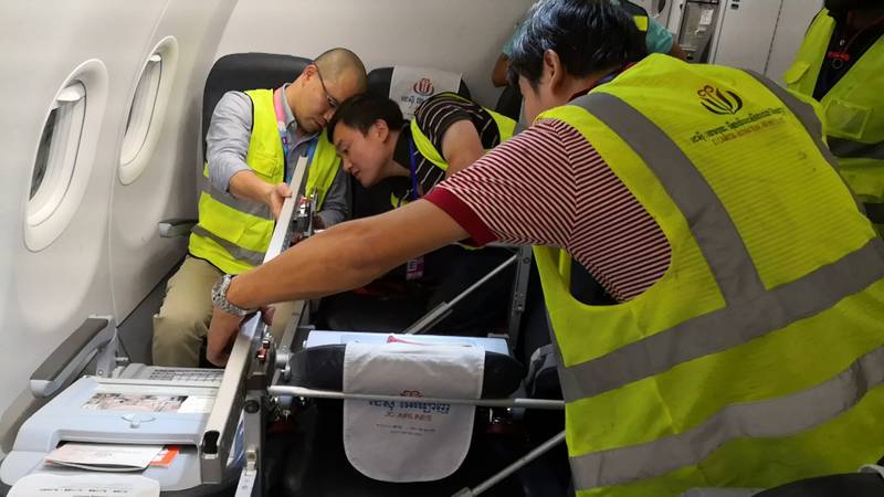JC航空首次开启空中医疗通道，保障“担架旅客”
