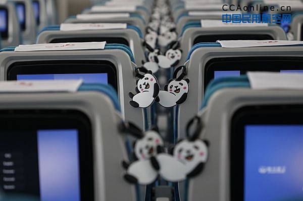 川航第二架熊猫涂装A350飞机顺利首航