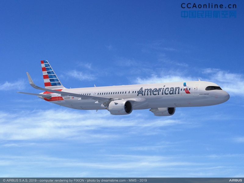 美国航空订购50架空客超远程型A321XLR飞机