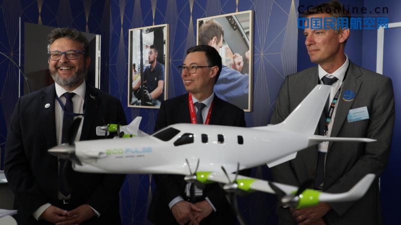 Daher公司、空客和赛峰集团共同开发EcoPulseTM分布式混合动力飞机演示机型