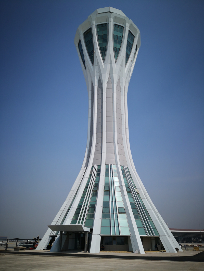 北京大兴国际机场西塔台项目下周竣工