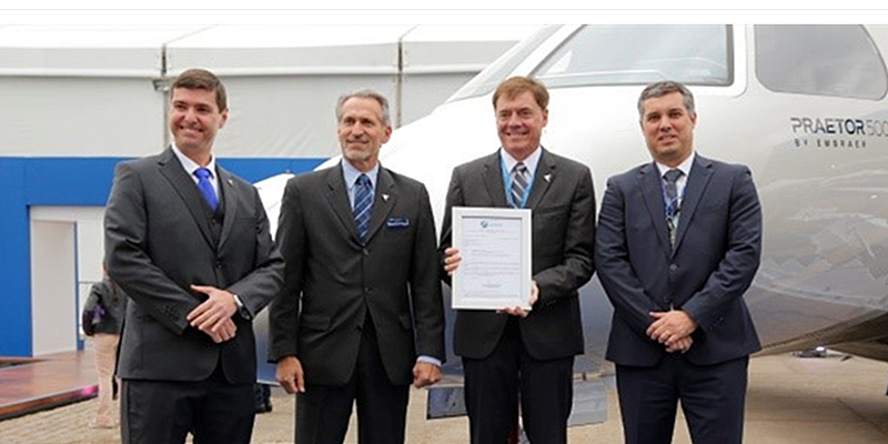 领航500获巴西民航局认证 性能最优异的中型公务机