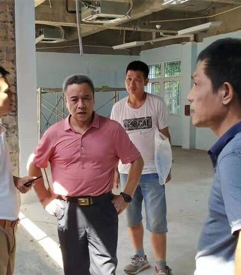 福建空管分局刘德华局长到进近搬迁工程现场调研