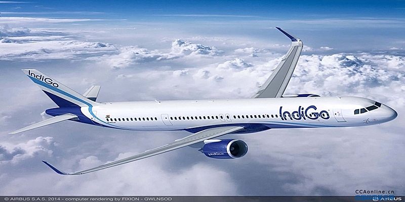 印度靛蓝航空订购300架空客A320neo系列飞机