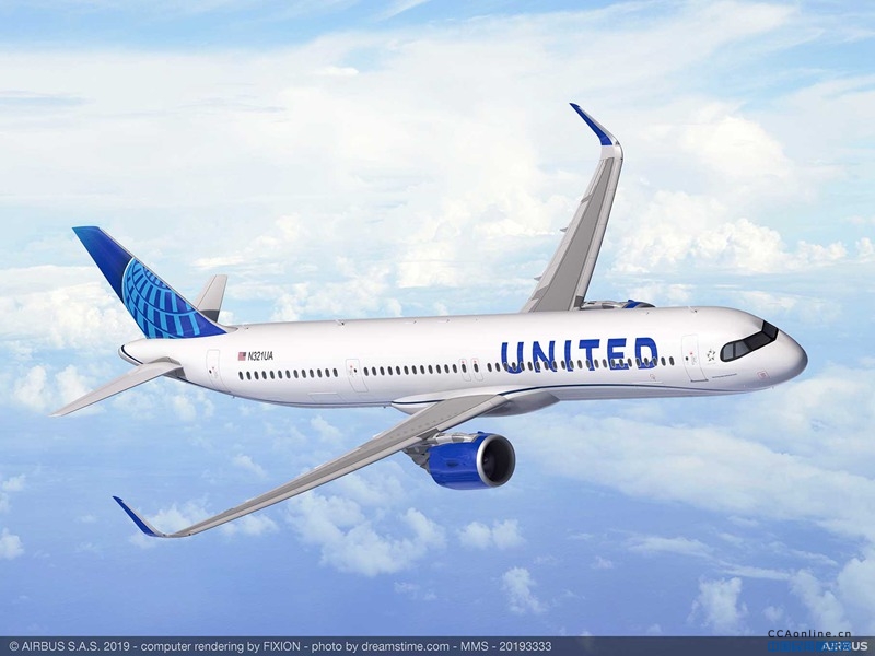 美国联合航空确认订购50架超远程型空客A321XLR飞机