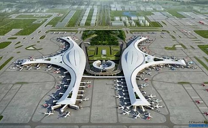 天府国际机场航站楼主体工程正式完工
