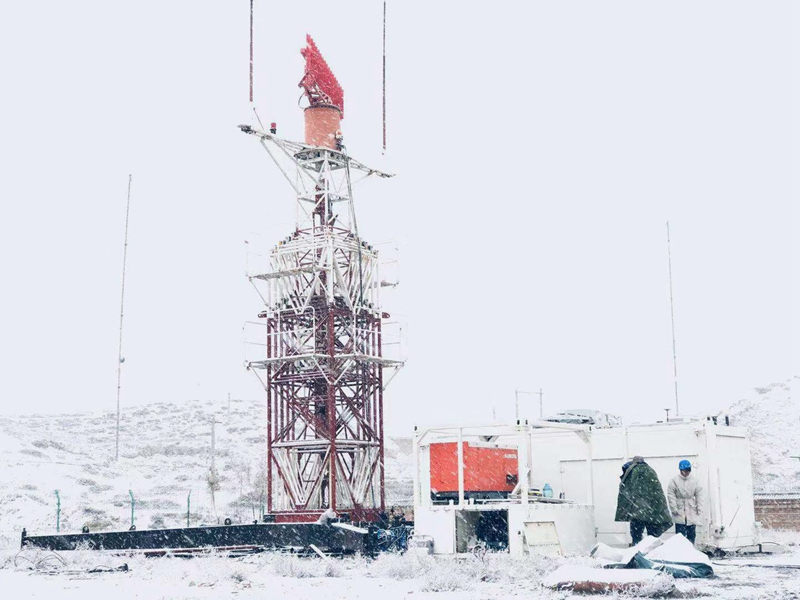 青海空管分局技术保障部完成换装移动雷达校飞工作