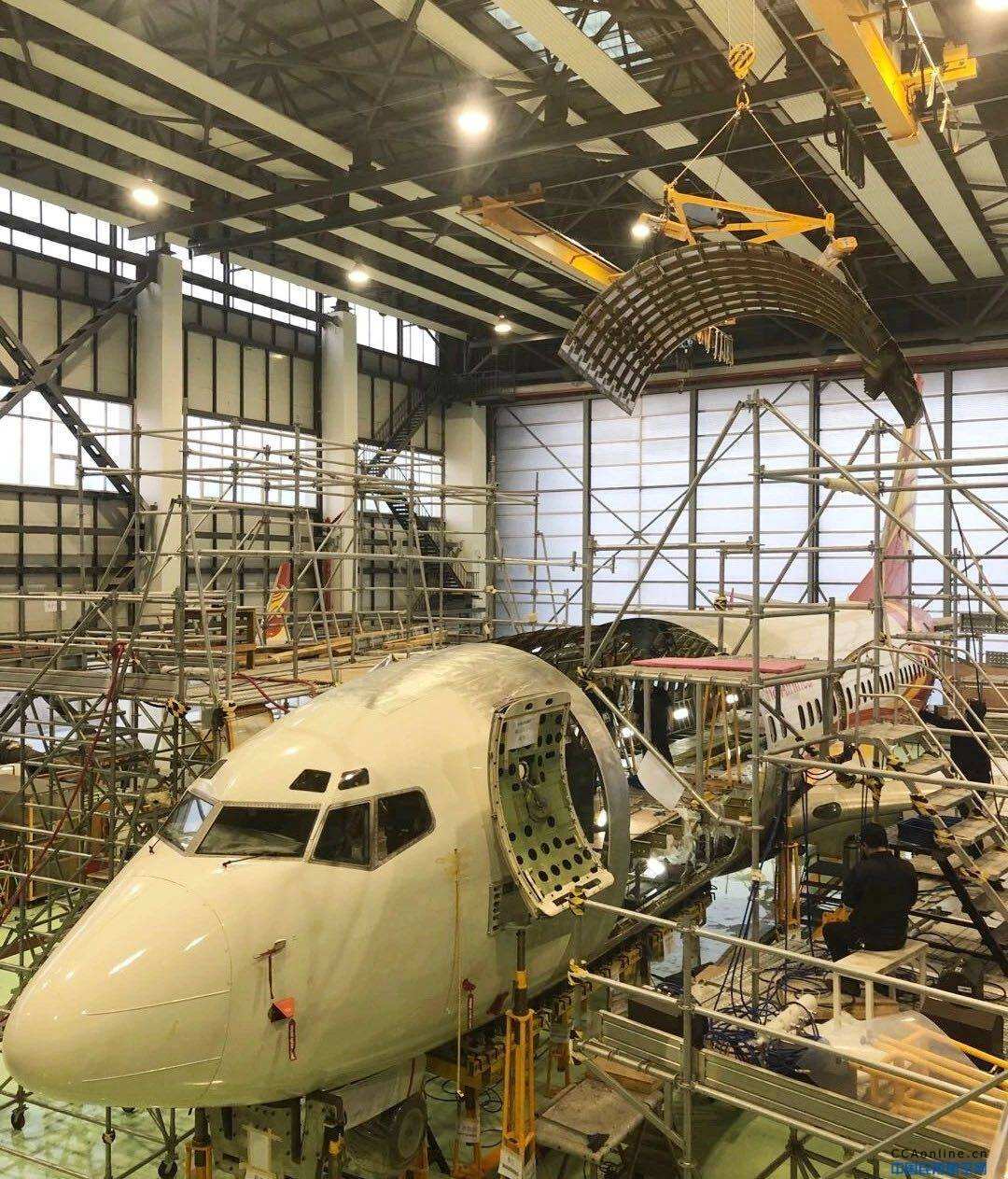國(guó)內(nèi)首家 天津海特順利獲得CAAC B737-700客改貨能力