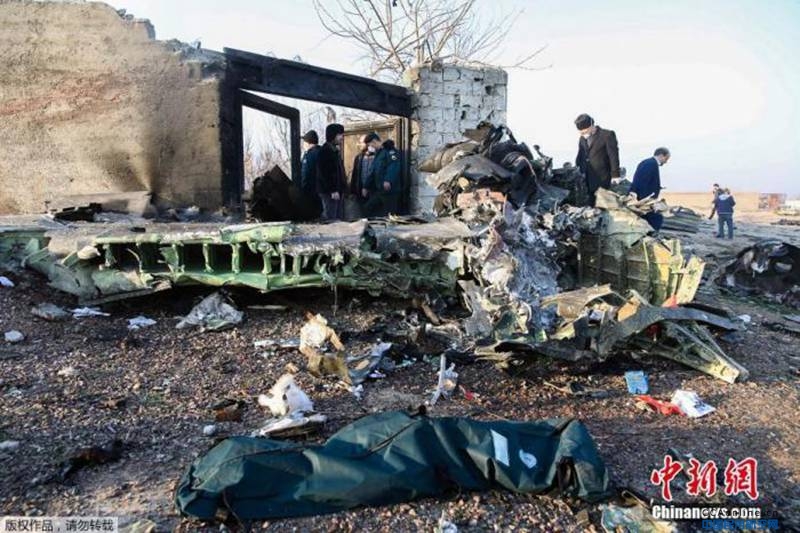 伊朗对涉乌克兰航空坠机事件的10名官员提起诉讼