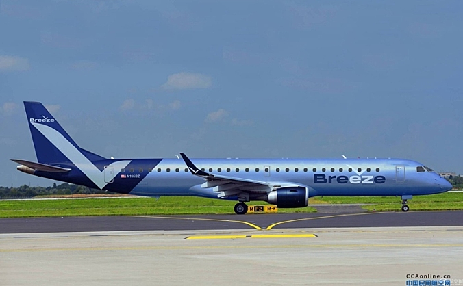 捷蓝航空提交营运新航空公司的申请书，新航空公司命名为微风航空