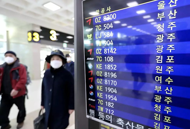 50个国家和地区对韩国采取入境管制措施