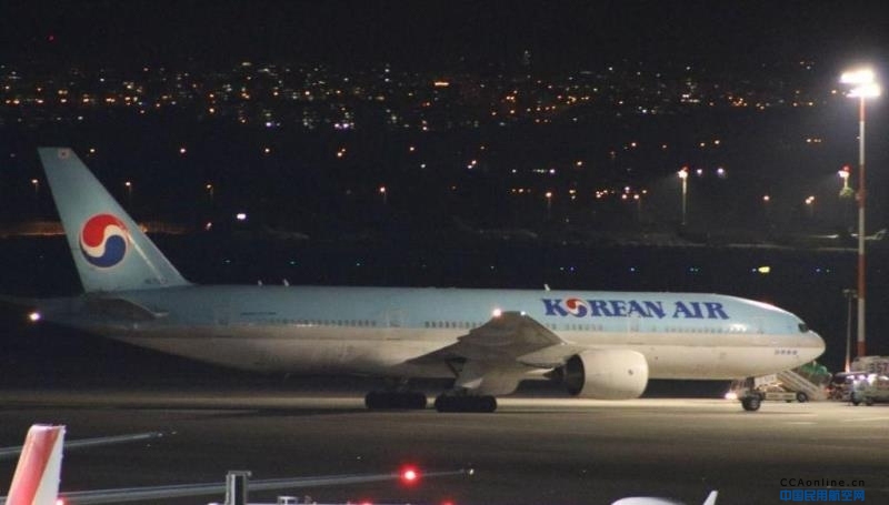 韩国大韩航空一航班被以色列拒绝后原路返回，韩国赴以色列旅游团9人确诊