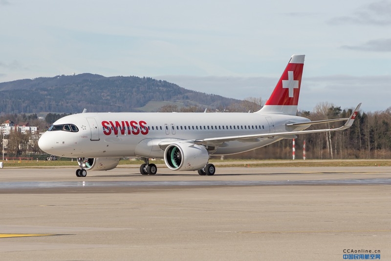 普惠GTF™ 发动机为瑞士国际航空公司的空中客车A320neo系列飞机提供动力