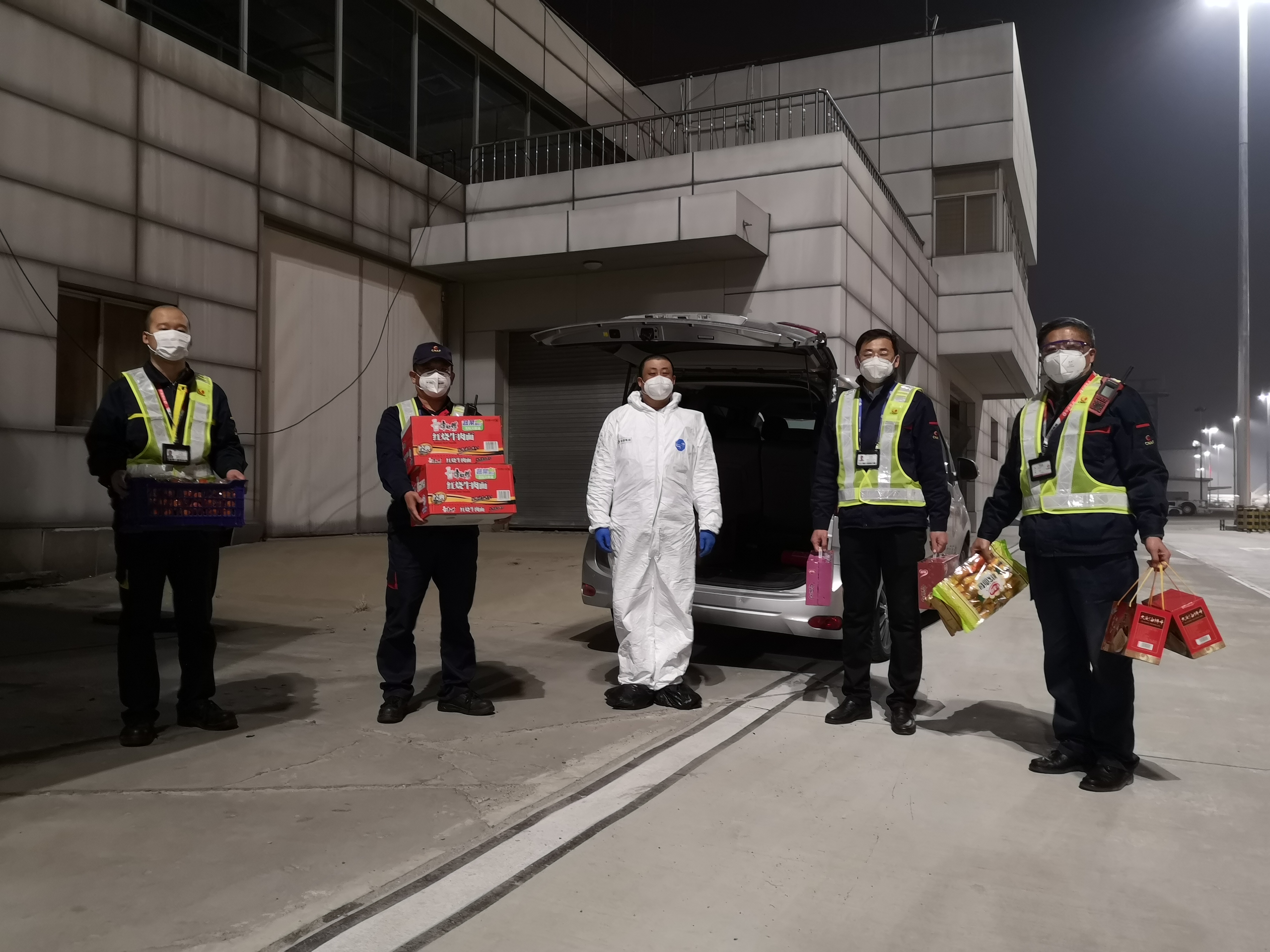 中国航油天津分公司送温暖助防疫保复工复产