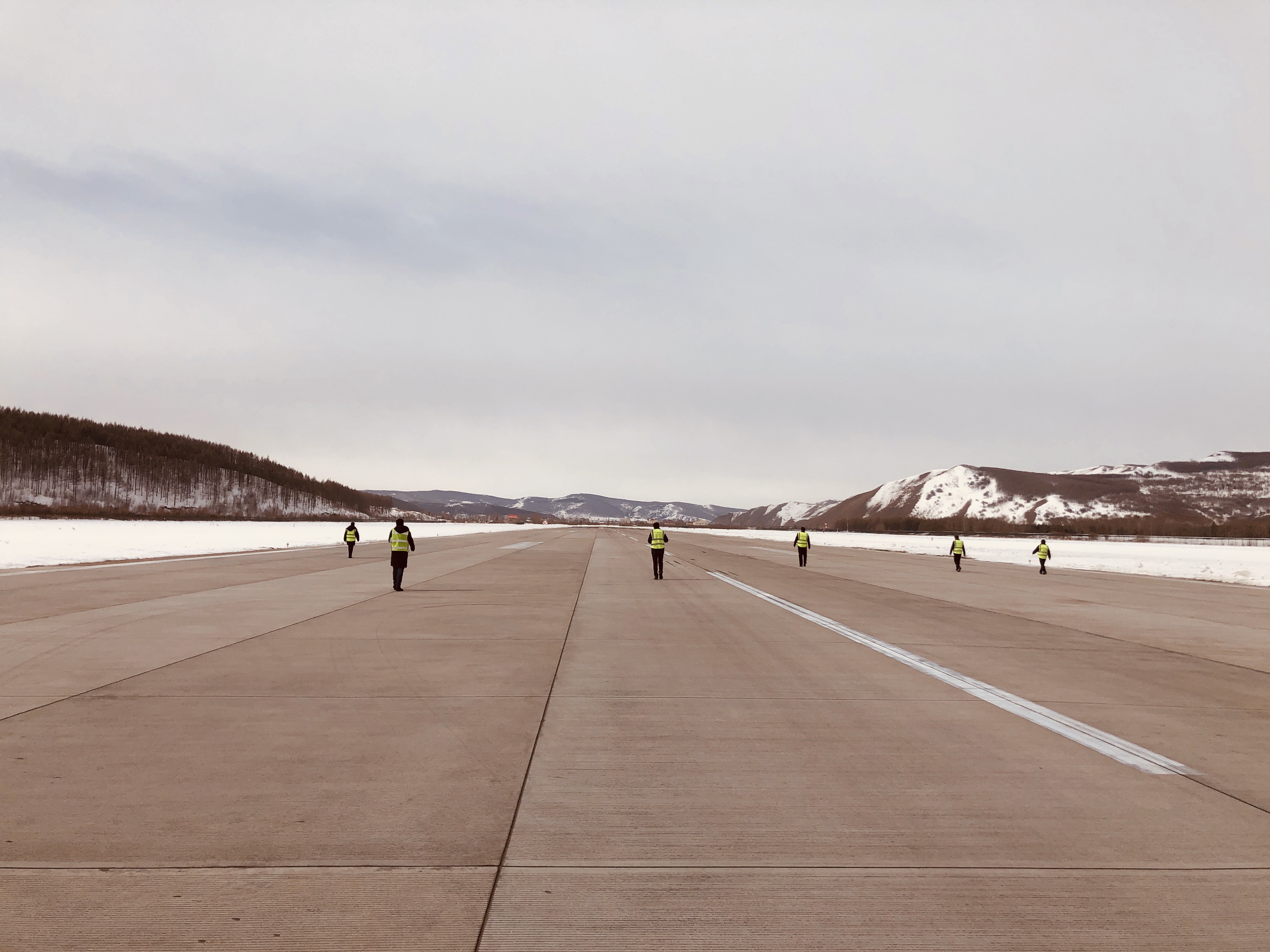 阿尔山机场开展 2020年度第一季度徒步检查工作