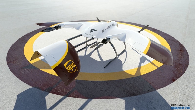 UPS与Wingcopter合作开发多功能无人送货飞机