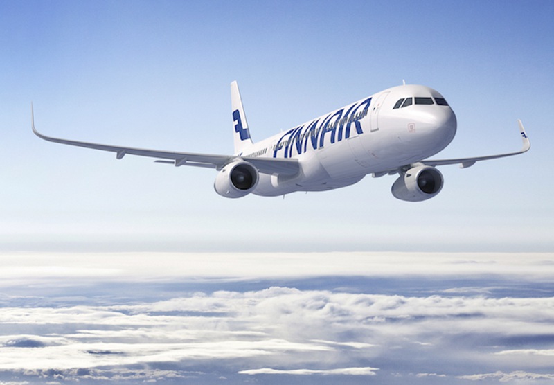 11月下旬起，芬兰航空运营每周两次往返赫尔辛基和上海航班