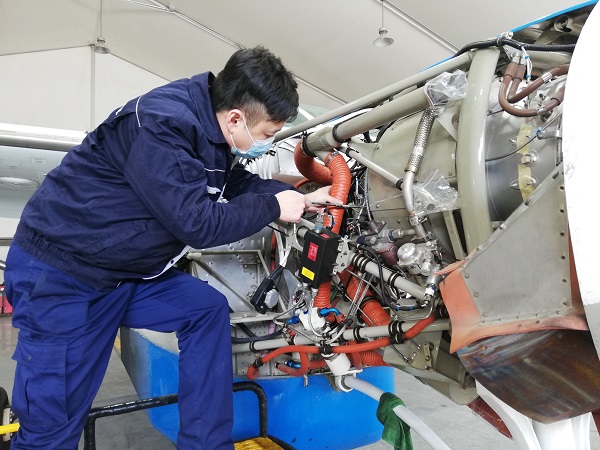 内蒙古机场集团机务积极推进通航维修工作复工复产