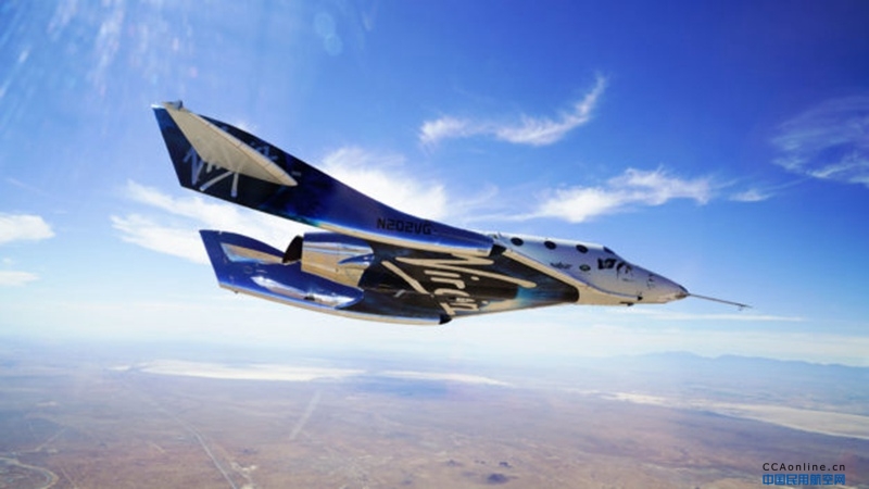 维珍银河公司完成第二次滑翔测试