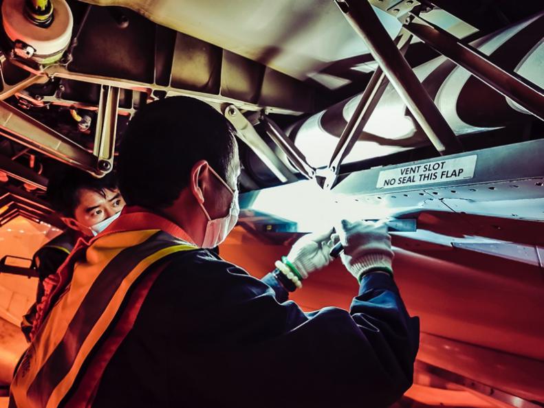 过硬的维修作风，铸就质量与效益并存——海航集团金鹏航空结构修理团队顺利抢修B1340纪实