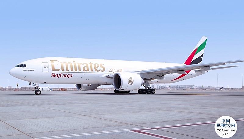 阿联酋航空货运部将恢复100个目的地的定期货运航班