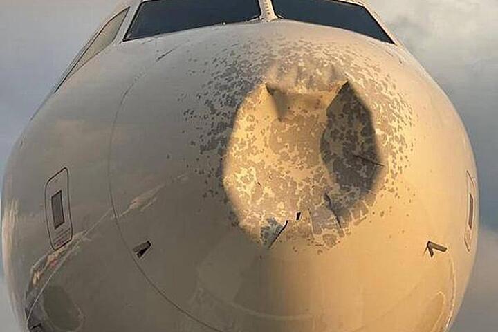 达美航空一客机导航设备出现问题,落地后发现飞机鼻锥受损 - 中国民用航空网