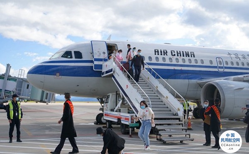 北京直飞九寨定期往返航线恢复运行