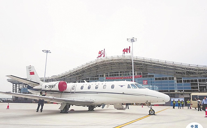荆州机场明起启动校飞工作 机场通航进入倒计时