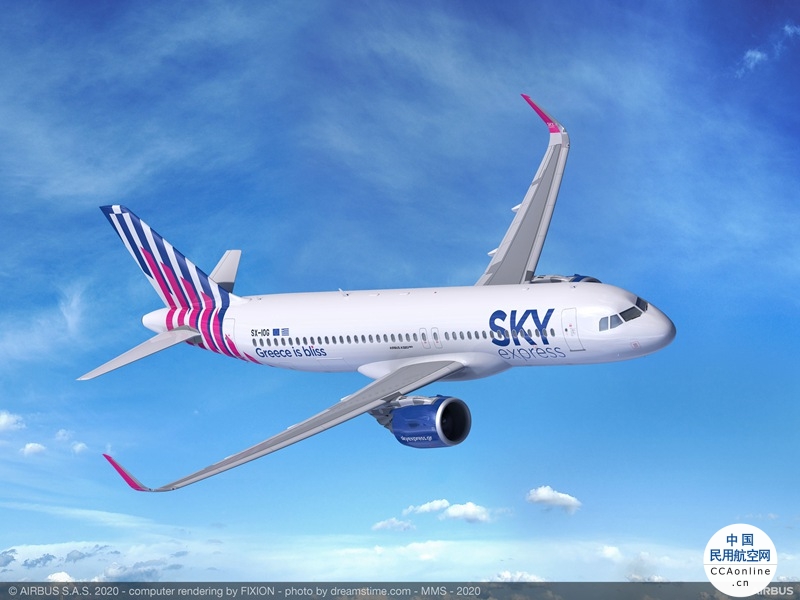 希腊SKY express航空公司订购4架空客A320neo飞机